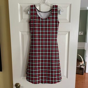 Blackmilk dress size M plaid print